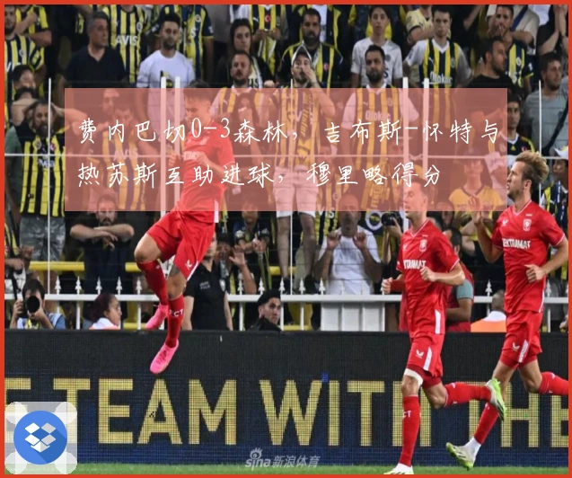 费内巴切0-3森林，吉布斯-怀特与热苏斯互助进球，穆里略得分