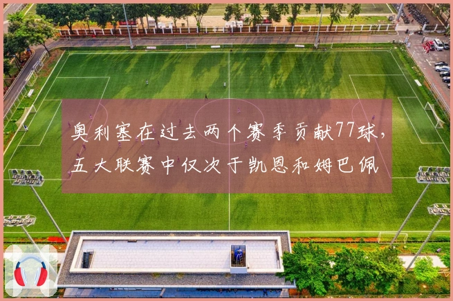 奥利塞在过去两个赛季贡献77球，五大联赛中仅次于凯恩和姆巴佩